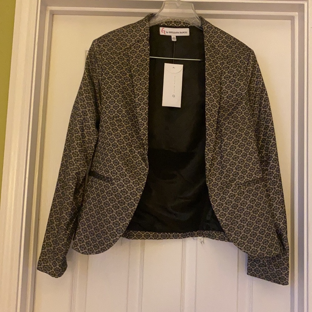 NWT Gold and Black Jacket